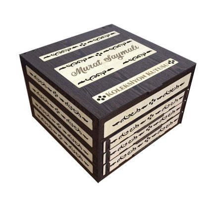 TRİO 3 ÇEKMECELİ TESBİH VE AKSESUAR KUTUSU